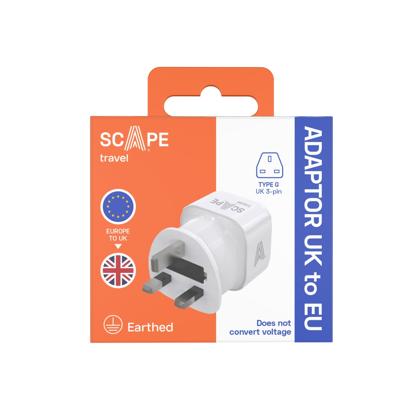 Universal adapter (EU to USA/Japan or UK)